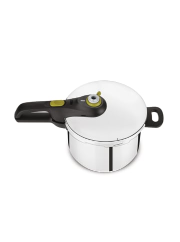 Tefal 2tlg. Set: Edelstahl-Schnellkochtopf "Secure 5 Neo" - 6 l