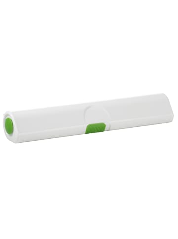 Emsa Obcinarka "Click & Cut" w kolorze biało-zielonym do folii - dł. 33 cm