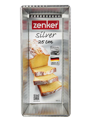 Zenker Cakevorm zilverkleurig - (L)25 cm