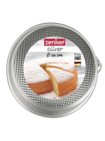 Zenker Springvorm zilverkleurig - Ø 26 cm