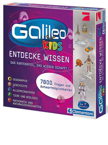 Clementoni Galileo - Kartenspiel "Das grosse Wissens-Quiz" - ab 7 Jahren