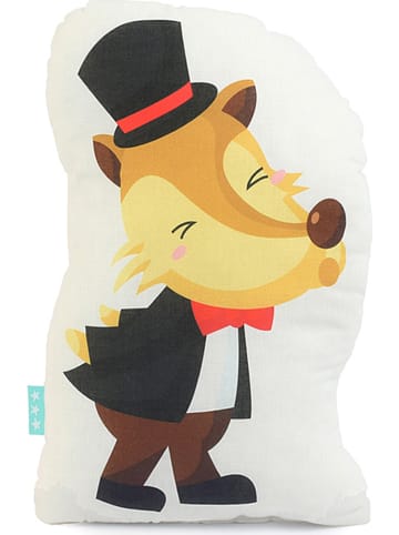 Mr. Fox Poduszka "Trzy Małe Świnki" w kolorze brązowo-czarno-białym
