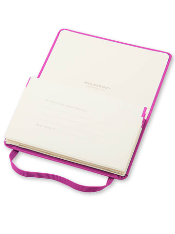 Moleskine Fächermappe "Portfolio" in Pink - (B)6,5 x (H)10,5 cm