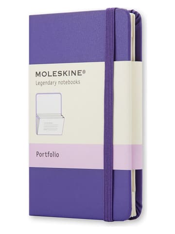 Moleskine Notitzbuch in Lila - (B)10 x (H)6,5 cm