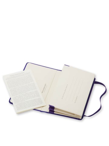 Moleskine Teczka w kolorze fioletowym z przegródkami - 6,5 x 10,5 cm