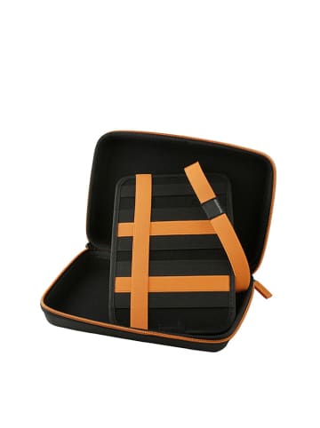 Moleskine Mehrzweck-Aufbewahrungshülle in Schwarz/ Orange - (B)16 x (H)24 x (T)6 cm