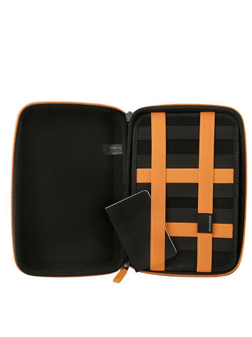 Moleskine Mehrzweck-Aufbewahrungshülle in Schwarz/ Orange - (B)16 x (H)24 x (T)6 cm