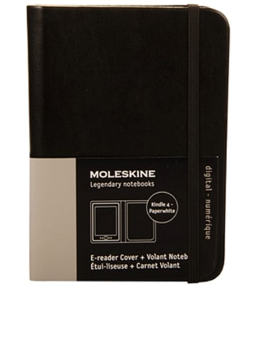 Moleskine Etui w kolorze czarno-beżowym na czytnik - 13 x 17 x 2 cm
