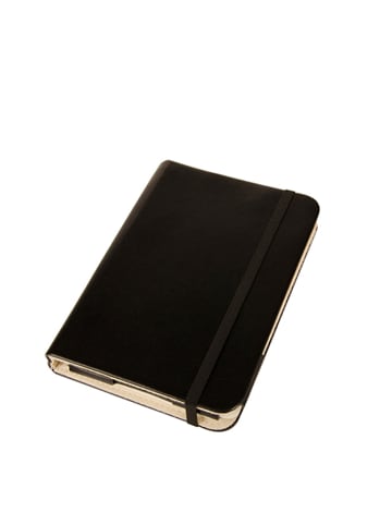 Moleskine E-Reader-Hülle in Schwarz/ Beige - (B)13 x (H)17 x (T)2 cm