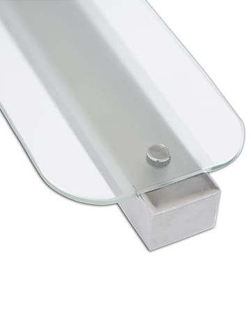 näve Lampa wisząca LED w kolorze srebrnym - 100 x 10 cm