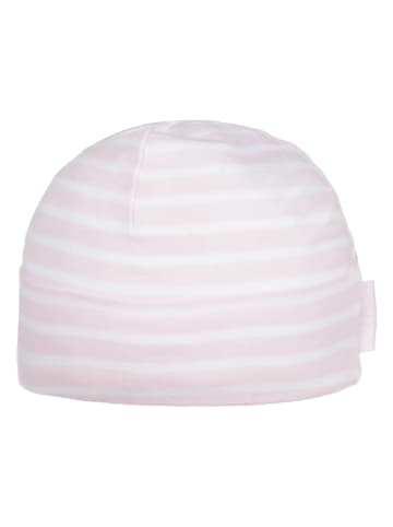 Döll Beanie in Rosa/ Weiß