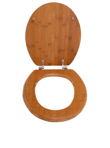 Wenko WC-Sitz "Bambus" in Hellbraun