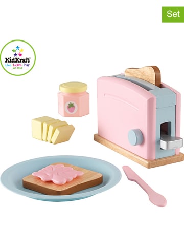KidKraft 8-delige speel-toasterset "Pastel" - vanaf 3 jaar