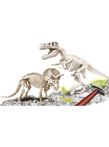 Clementoni Galileo-Ausgrabungsset "T-Rex & Triceratops" - ab 7 Jahren