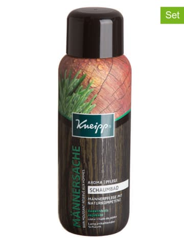 Kneipp 3er-Set: Aroma-Pflegeschaumbäder "Männersache", je 400 ml