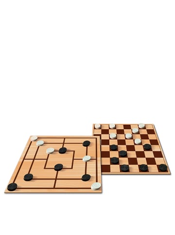 Brettspiel "Mühle & Dame" - ab 6 Jahren