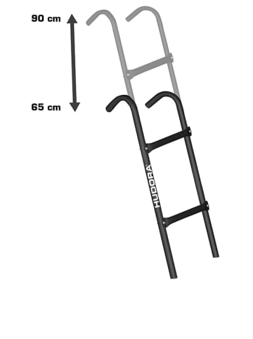 Hudora Leiter für Trampoline in Schwarz