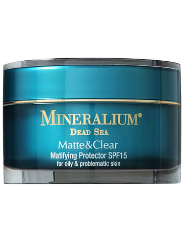 Mineralium Gezichtscrème "Matte & Clear" - SPF 15, 50 ml
