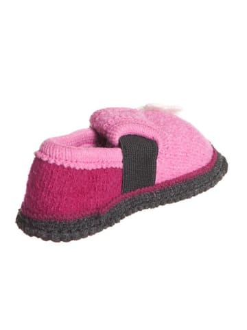 kitz-pichler Pantoffels "Bobby - Bloemen" lichtroze/roze