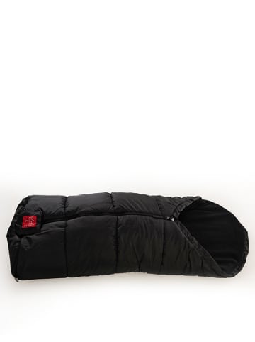 Kaiser Naturfellprodukte Śpiworek termiczny "Tommy" w kolorze czarnym - 100 x 45 cm