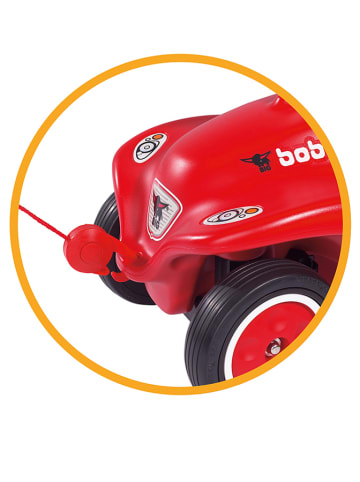 BIG Trektouw "Bobby Car" rood/geel
