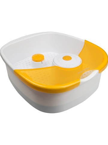 Medisana Wanienka-masażer 3w1 "FS 881" w kolorze biało-żółtym do stóp