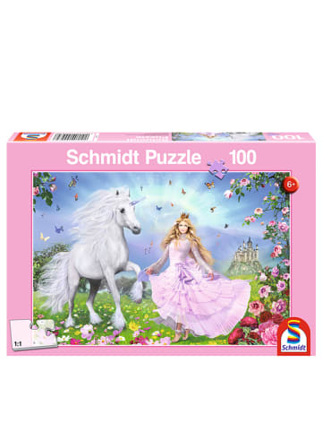 Schmidt Spiele 100tlg. Puzzle "Prinzessin der Einhörner" - ab 6 Jahren