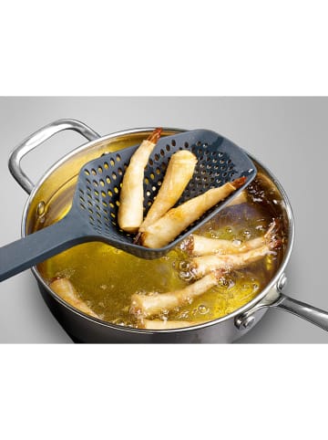 JosephJoseph Sieblöffel "Scoop Plus" in Schwarz - (L)34 cm