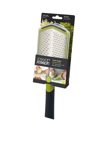 JosephJoseph Tarka kuchenna "Twist" w kolorze zielono-czarnym - dł. 29,5 cm