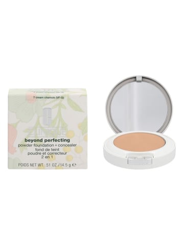 Clinique 2in1-Puder-Foundation & Concealer "Beyond Perfecting - 7 Cream Chamois", 14,5 g