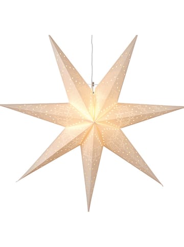 STAR Trading Papierstern "Sensy Star" in Creme - Ø 70 cm