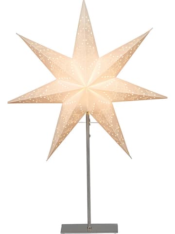 STAR Trading Lampa stojąca "Sensy" w kolorze kremowym - 54 x 78 cm