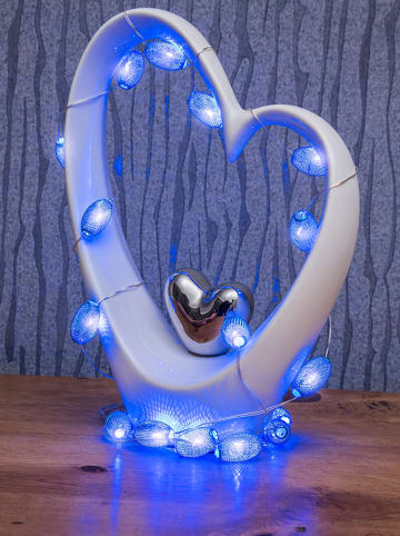 Konstsmide Ledlichtguirlande blauw - (L)2,2 m