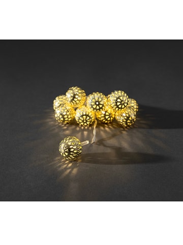 Konstsmide Girlanda LED w kolorze złotym - dł. 120 cm