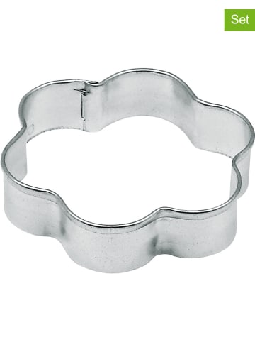 Zenker 10er-Set: Ausstecher "Patisserie" in Silber