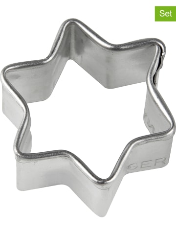 Zenker 12er-Set: Mini-Ausstecher "Patisserie" in Silber