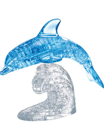 HCM 95tlg. 3D-Crystal Puzzle "Blauer Delfin" - ab 14 Jahren