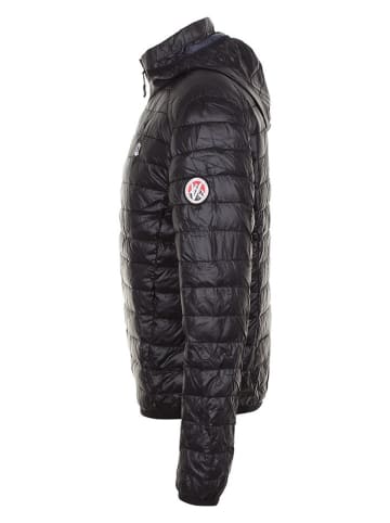 Kimberfeel Doorgestikte jas "Miage" zwart