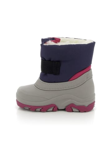 Kimberfeel Winterstiefel "Abby" in Grau/ Dunkelblau