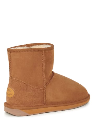 EMU Leder-Boots in Hellbraun