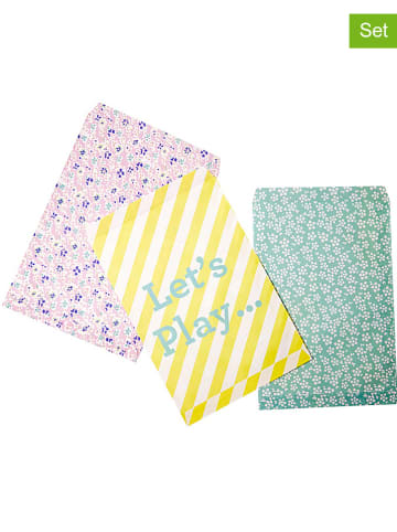 Rice 3-delige set: feestzakken meerkleurig - 3x 20 stuks