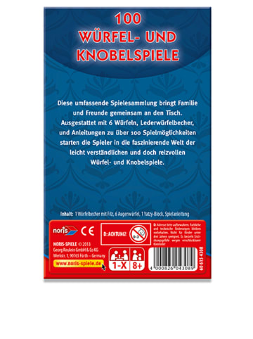 Noris 100 Würfel- und Knobelspiele - ab 8 Jahren