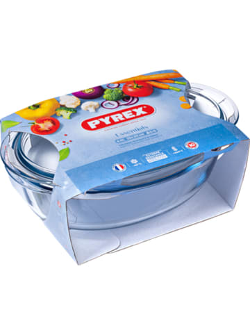Pyrex Auflaufform mit Deckel "Essentials" - 4 l