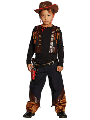 Rubie`s 2-delig kostuum "Deputy" zwart/bruin