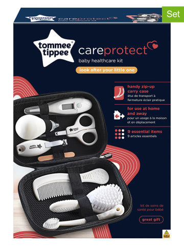 Tomme Tippee 9tlg. Pflegeset in Weiß/ Schwarz