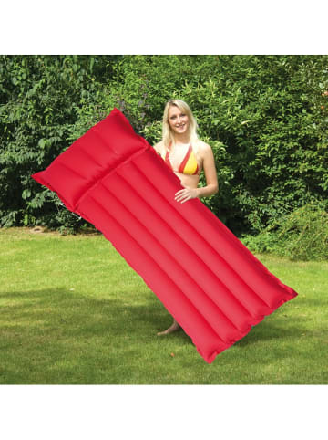 Happy People Luchtbed rood - (L)196 x (B)72 cm