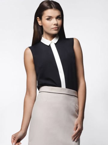 Awama Bluse in Schwarz
