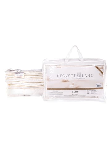 Heckett Lane Podwójna kołdra "Gold" w kolorze białym