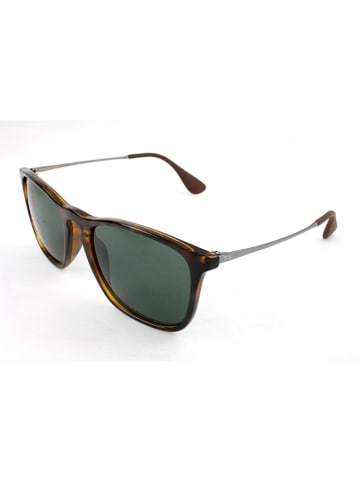 Ray Ban Męskie okulary przeciwsłoneczne w kolorze brązowo-czarnym