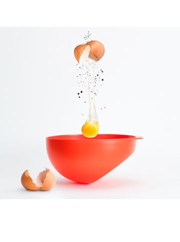 JosephJoseph Miska "M-Cuisine" w kolorze pomarańczowym do mikrofalówki - 21 x 14 x 19 cm